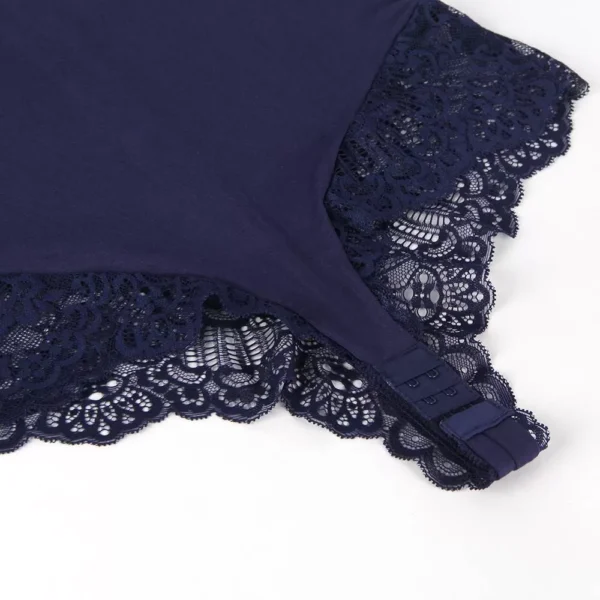 Body coton et dentelle