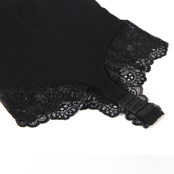 Body coton et dentelle