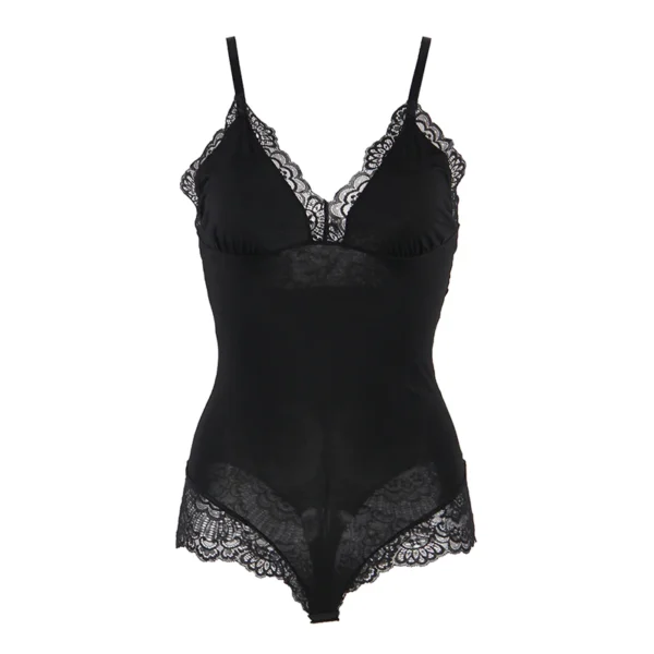 Body coton et dentelle