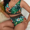 Bikini grande taille tropical gainant – Rio Caliente