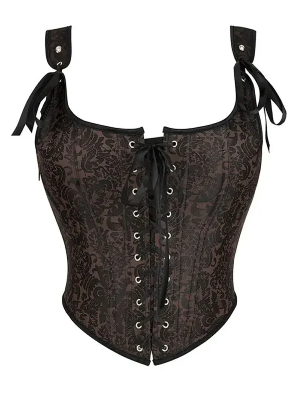 Corset bustier médiéval à lacets Béatrice (1) Corset bustier médiéval à lacets Béatrice