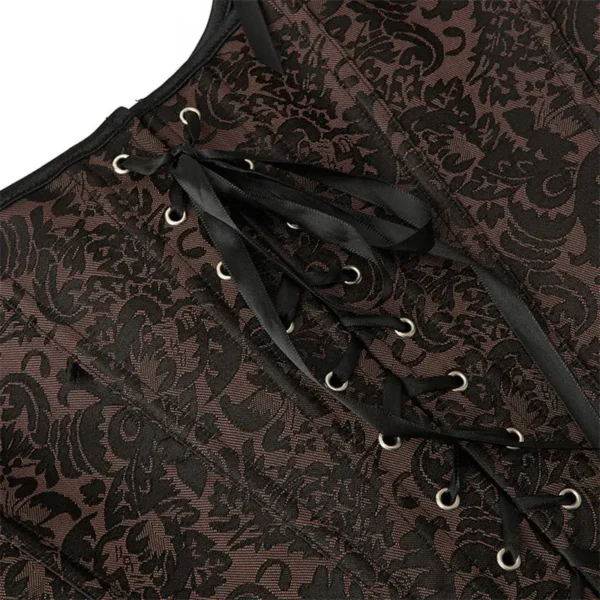 Corset bustier médiéval à lacets Béatrice (4) Corset bustier médiéval à lacets Béatrice
