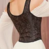 Corset bustier médiéval à lacets Béatrice (5) Corset bustier médiéval à lacets Béatrice