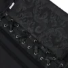 Corset bustier noir classique Hester (8) Corset bustier noir classique Hester