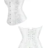 Corset de soirée blanc Lucia (6) Corset de soirée blanc Lucia