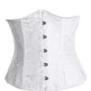 Corset serre-taille blanc Izabel