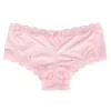 Culotte confort dentelle Romy (rose, vue réelle) Culotte confort dentelle Romy