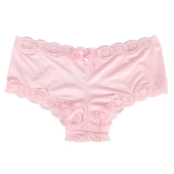 Culotte confort dentelle Romy (rose, vue réelle) Culotte confort dentelle Romy