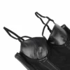 Guêpière bustier cuir Calliopé (bonnets effet push up) Guêpière bustier cuir Calliopé