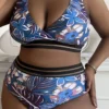 Maillot de bain 2 pièces exotique grande taille – Rio Nocturno