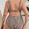 Maillot de bain léopard 2 pièces Savannah Curve (3) Maillot de bain léopard 2 pièces Savannah Curve