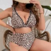 Maillot de bain léopard 2 pièces Savannah Curve (4) Maillot de bain léopard 2 pièces Savannah Curve