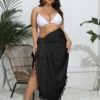 Paréo robe transformable 2-en-1 – Noir ou blanc