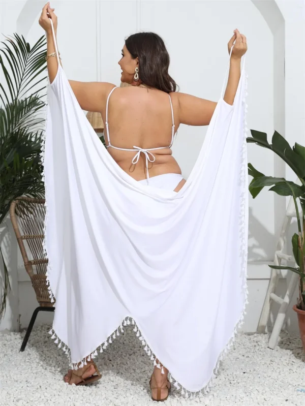 Paréo robe transformable 2-en-1 – Noir ou blanc