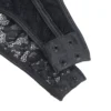 Body noir balconnet en dentelle (4) Body noir balconnet en dentelle