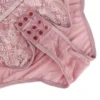 Body rose grande taille en dentelle (4) Body rose grande taille en dentelle