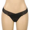 Culotte dos ouvert à bandes croisées noir. (2) Culotte dos ouvert à bandes croisées