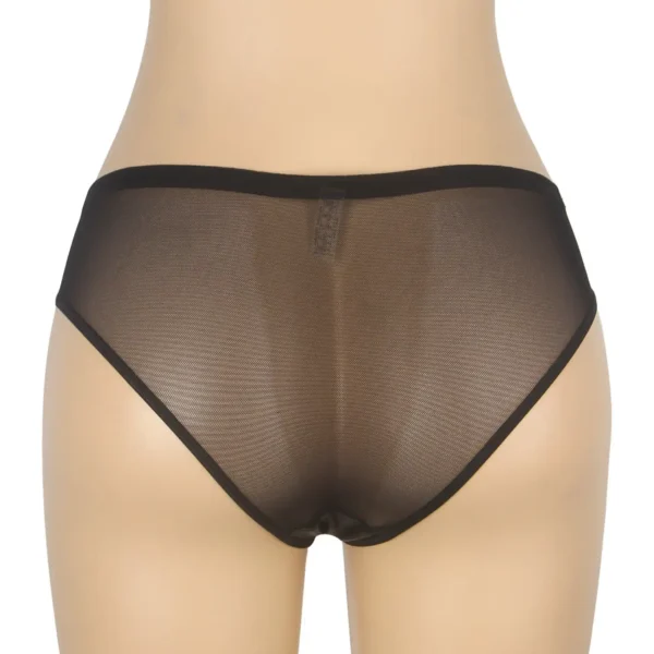 Culotte effet cuir à doubles brides et rivets (3) Culotte effet cuir à doubles brides et rivets
