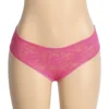 Culotte fendue à volant en dentelle rose (2) Culotte fendue à volant en dentelle