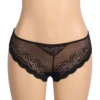 Culotte sexy ouverte à bijou cœur noir (2) Culotte sexy ouverte à bijou cœur