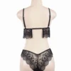 Ensemble lingerie noire dentelle grande taille (4) Ensemble lingerie noire dentelle grande taille