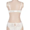 Ensemble lingerie sexy blanc en dentelle (3) Ensemble lingerie sexy blanc en dentelle