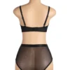 Ensemble noir et rose culotte haute et harnais (10) Ensemble noir et rose culotte haute et harnais