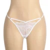 String dentelle à doubles lanières blanc (3) String dentelle à doubles lanières