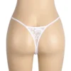 String dentelle à doubles lanières blanc (4) String dentelle à doubles lanières
