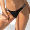 String sexy à strass Love (noir) (1) String sexy à strass Love