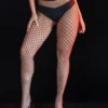 Collants ouverts en résille à maille filet (5) Collants ouverts en résille à maille filet